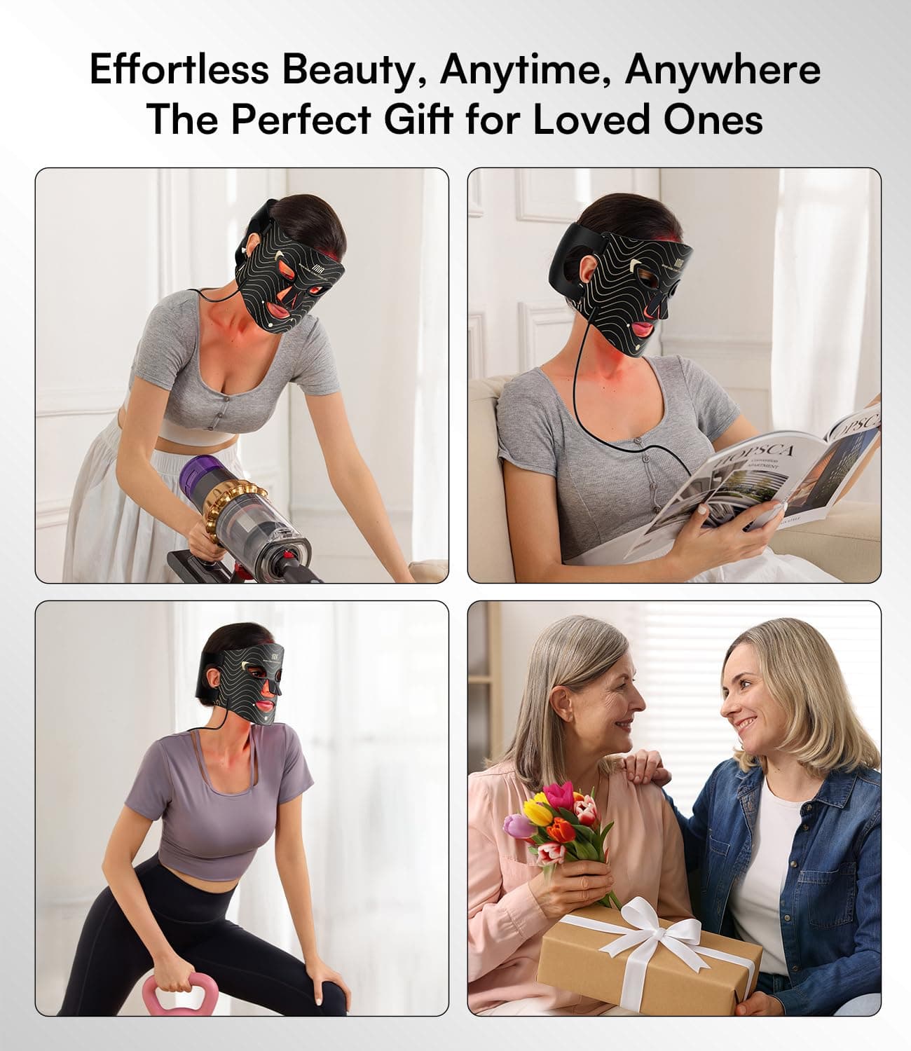 INIA Red Light Therapy Mask official Amazon listing image 9