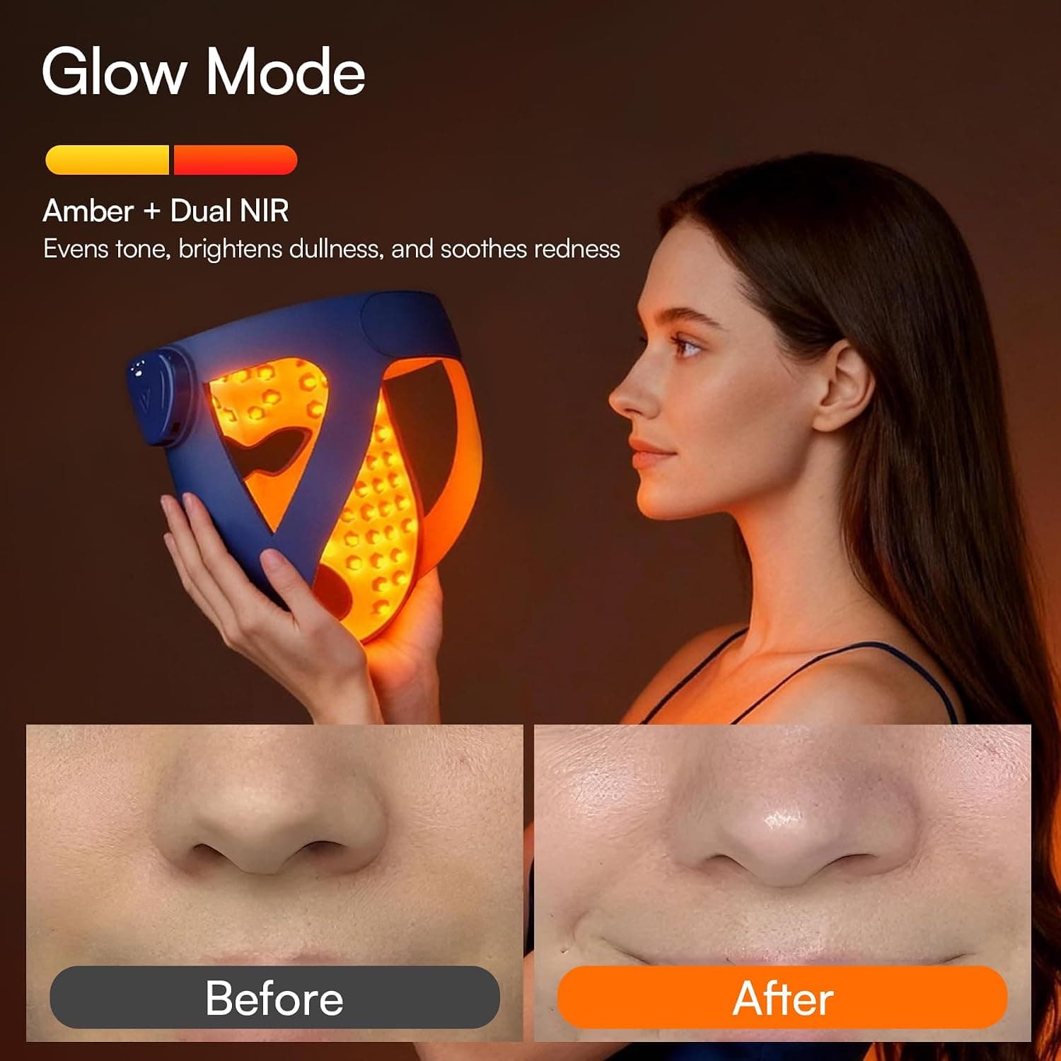 INIA GLOW 4D Wireless LED Mask official Amazon listing image 6