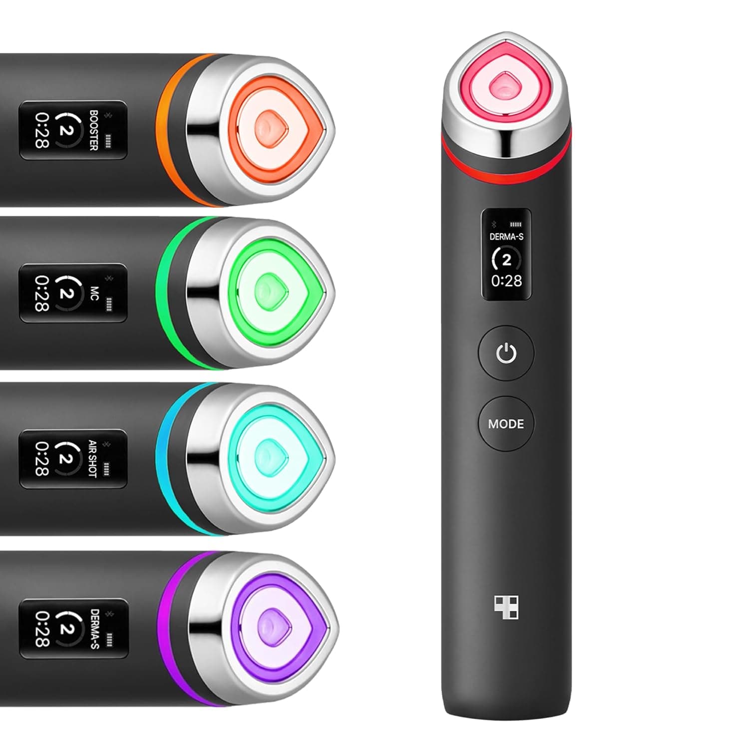 Medicube Age-R Booster Pro Black with four operating modes